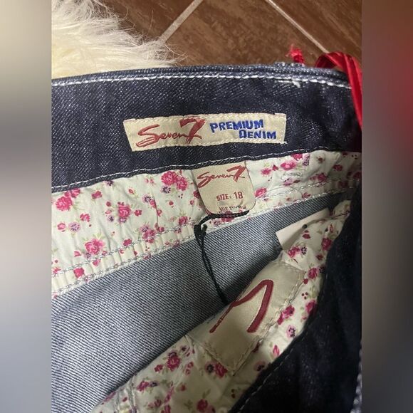 Seven 7 premium denim limited edition denim sz 18 - Picture 3 of 8